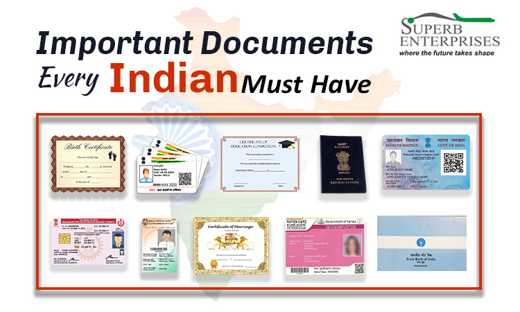 Top 10 Important Documents In India Everyone Should Have