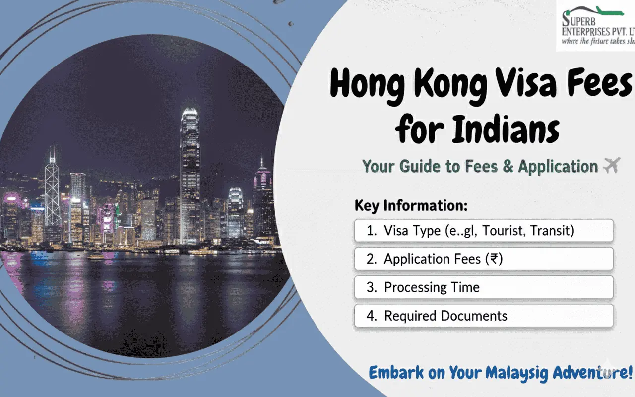 You are currently viewing Hong Kong Visa Fees for Indians 2025 ( Updated Prices )