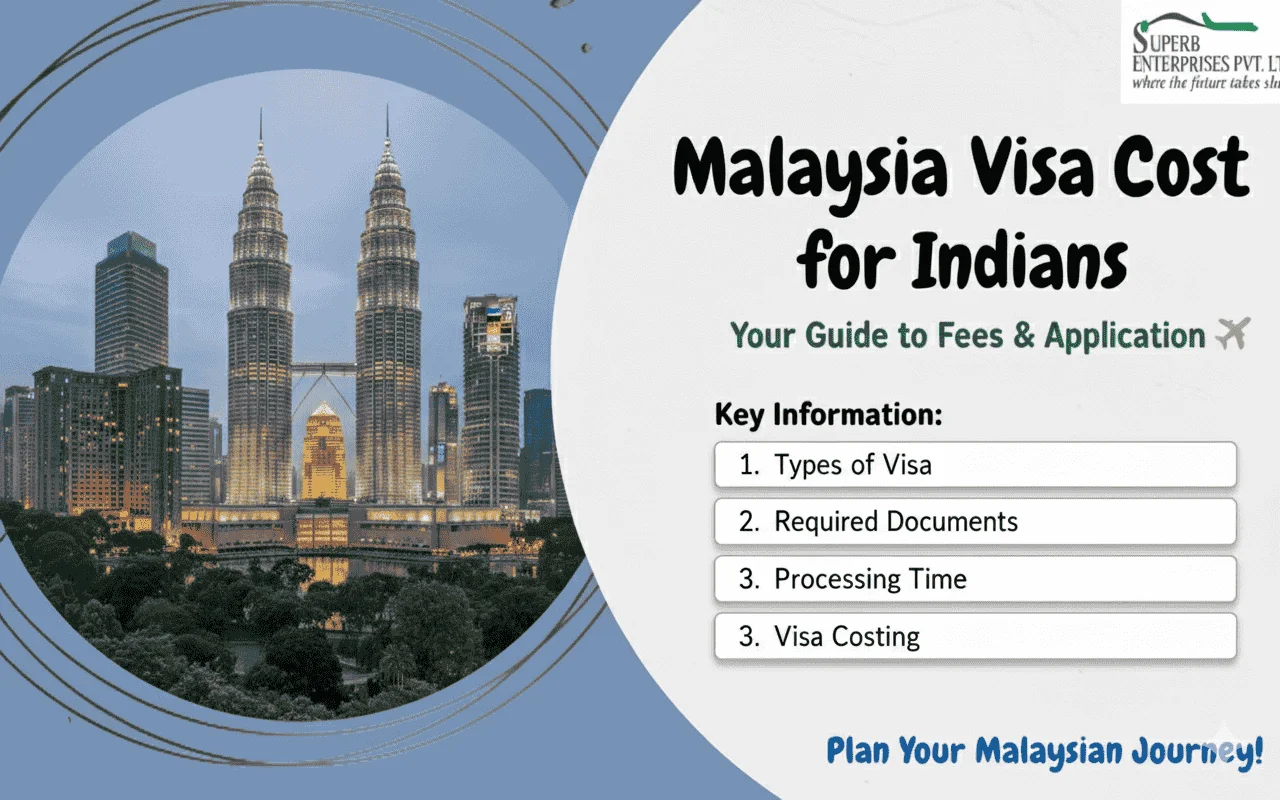 Read more about the article Malaysia Visa Cost for Indians (2025) – Fees, Types & Application Guide